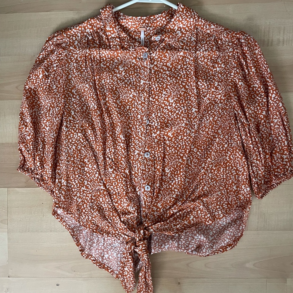 Free people tie top